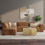 Canapé modulaire gauche et repose-pieds-531516669