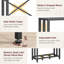 65cm W Metal Log Rack