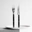 Bistrot Solid 4 - Piece Stainless Steel Flatware Set - Service for 1-425606397