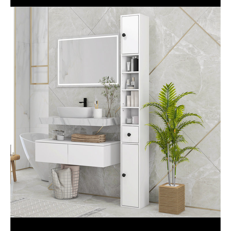 Grande armoire de rangement de salle de bain 71 po Kleankin