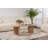 Chrisina Modern Coffee Table, Sapphire Oak, 46.9 x 15.7 x 23.6 inches | 100% Melamine Coated Particle Board, Thickness: 0.7 inches | Scandinavian Design, Elegant & Functional for Living Room, Durable & Stylish-109178454