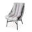 3 Piece Patio Conversation Set With Cushions – Boho Rope Chairs Thick Cushion And Round Wood Top Side Table, Seating Sofa For Garden/backyard/porch Light Gray-1518988723