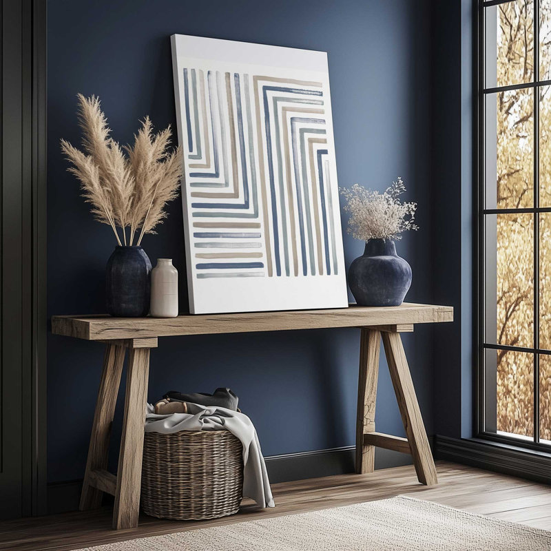 Toile tendue Linear Visions III, H 18 po x l 12 po