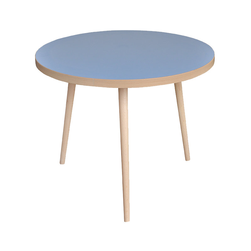 Cube Four Leg Coffee Table, Blue