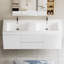 Meuble-lavabo mural avec double lavabo-1284321007