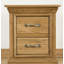 50cm W Solid Wood Bedside Table