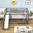 Holenice Kids Twin Over Twin Bunk Bed-670295355