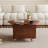 Minimalist Adjustable Height Irregular Petal-shaped Movable Side Table