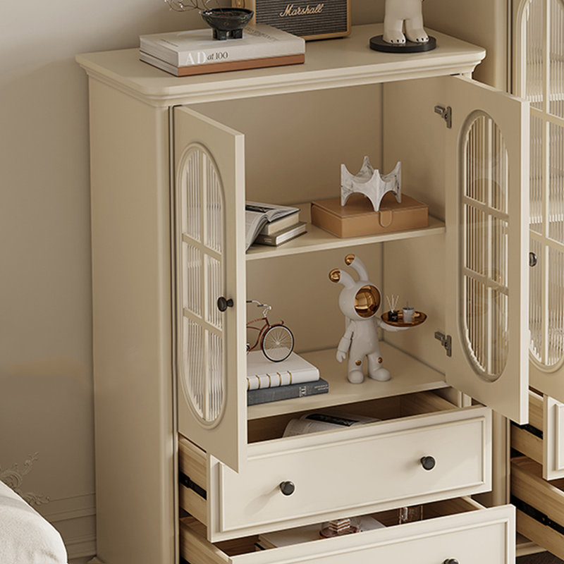 Vitrine de style crème