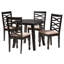 Ensemble repas pour quatre personnes