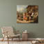«Village Scene from the Black Forest» par Johann Baptist Kirner - Art mural sur toile tendue avec châssis-1230721514