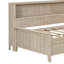 Lit de jour en bois avec tablettes de rangement et 3 tiroirs-371888991