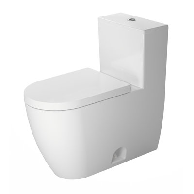 Duravit Me By Starck Dual-Flush Elongated One-Piece Toilet (Seat Included)