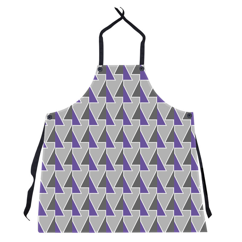Jordao Bib Apron, Purple