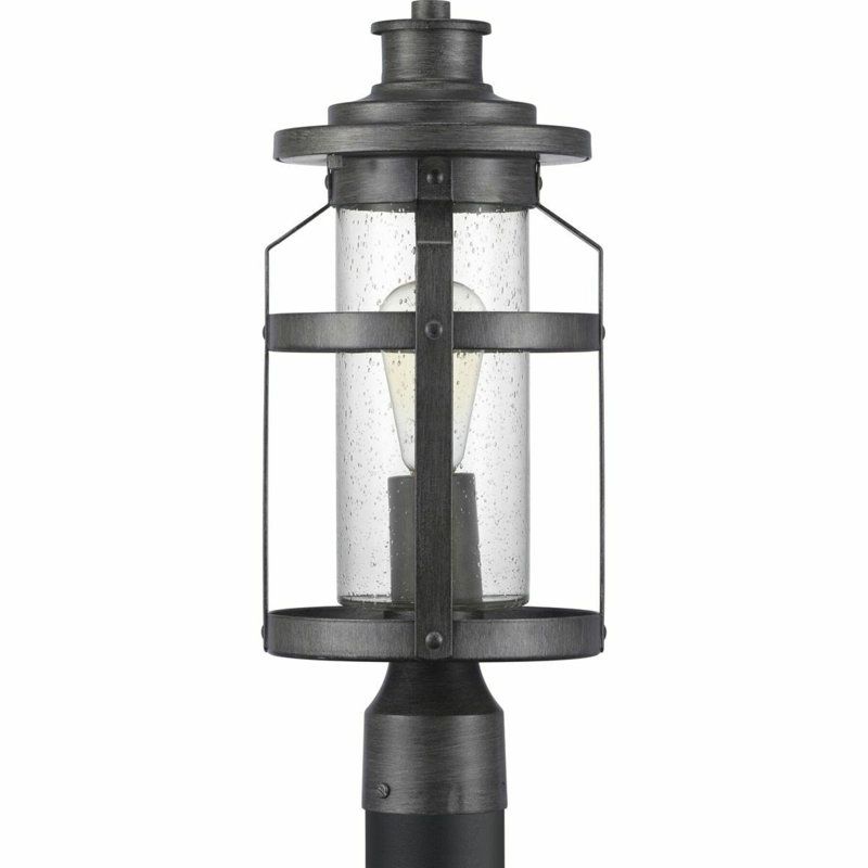 Pettiford Seeded Lantern Head, Antique Pewter