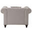 Fauteuil d'appoint style Chesterfield