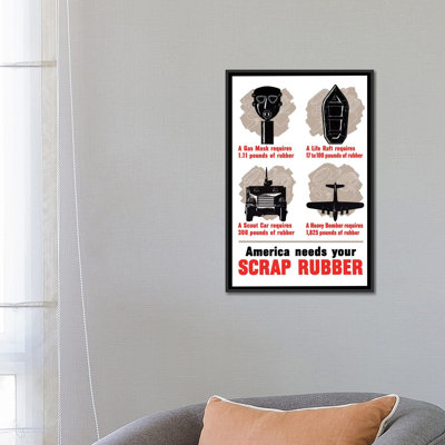 « wwii affiche america a besoin de votre bribe », affiche sur toile