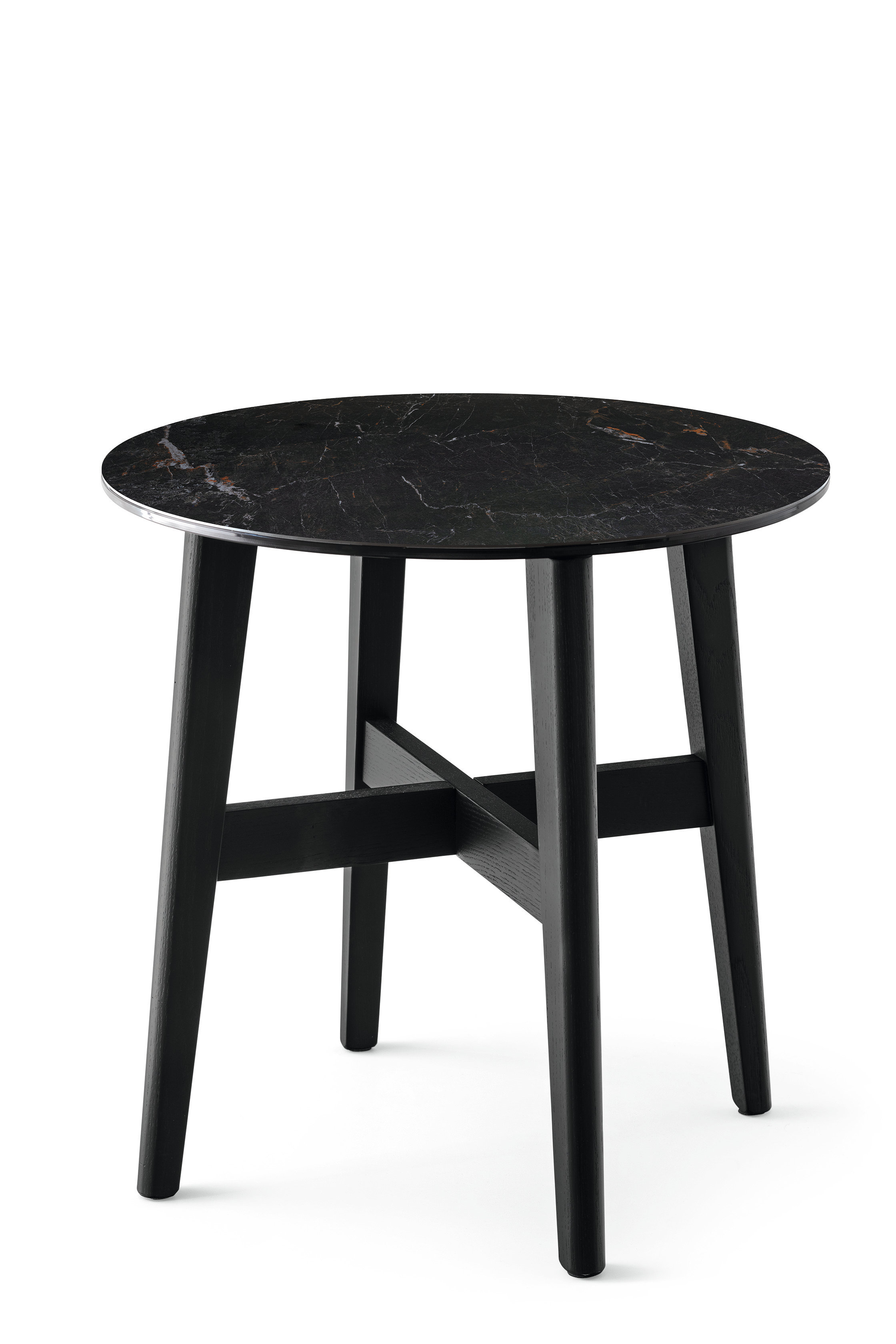 Calligaris Abrey Round End Table with Wooden Base | Wayfair