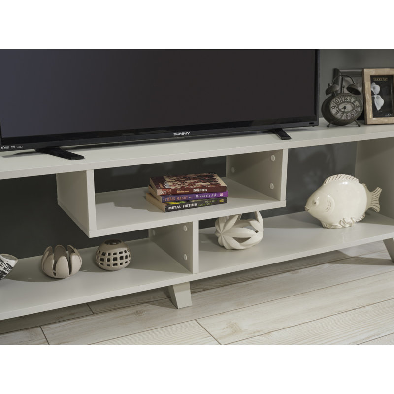 Meuble télé pour téléviseur de 70 po ou moins Gosford, gris