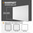 Santa Fe 52.75'' x 26.4'' Fiberglass Bathtub with Faucet-23011147