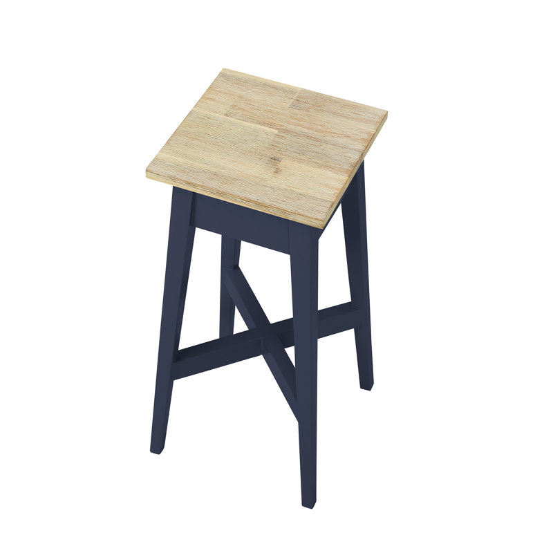 Decatur Plant Stand, Navy Blue, H50 x L24 x D24cm