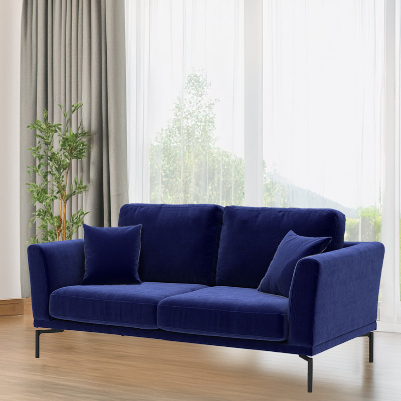 74.8'' Velvet Sofa