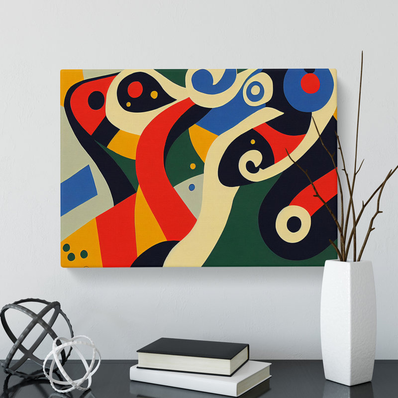 Unsurpassed Modern Abstract Art - Wrapped Canvas, 40cm H x 60cm W x 3cm D