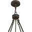 Luminaire suspendu bol 6 lumières Covina