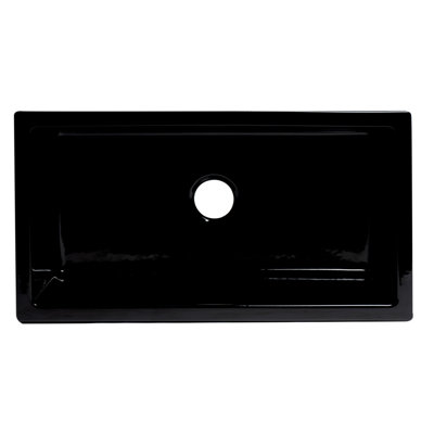 33.12'' L Single Bowl Granite Kitchen Sink
