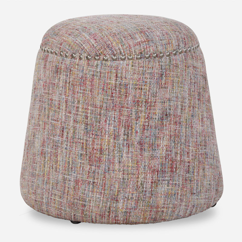 Ellawease Confetti Chenille Ottoman
