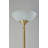 71'' Antique Brass Torchiere Floor Lamp
