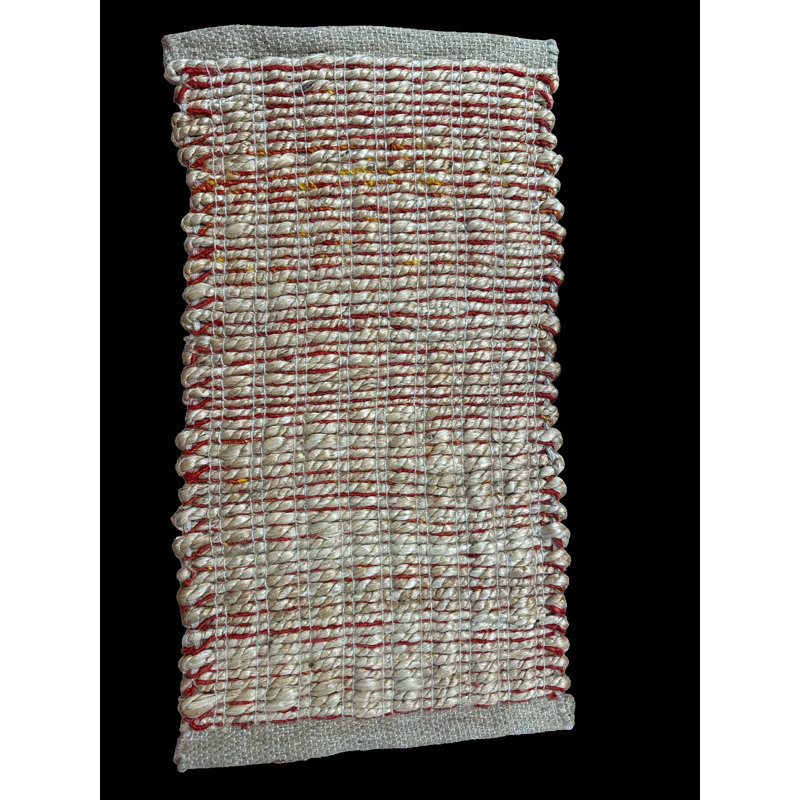 Rectangle 80 cm x 150 cm Jute / Sisal and Cotton Area Rug