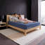 Matelas en mousse pleine grandeur NOVA de 10 po avec mousse à mémoire de forme, matelas roulé et gris-bleu avec housse en tissu super doux-710399170-709834781