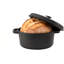 5L Cast Iron Dutch Oven Pot with Skillet Lid for Bread Bakin