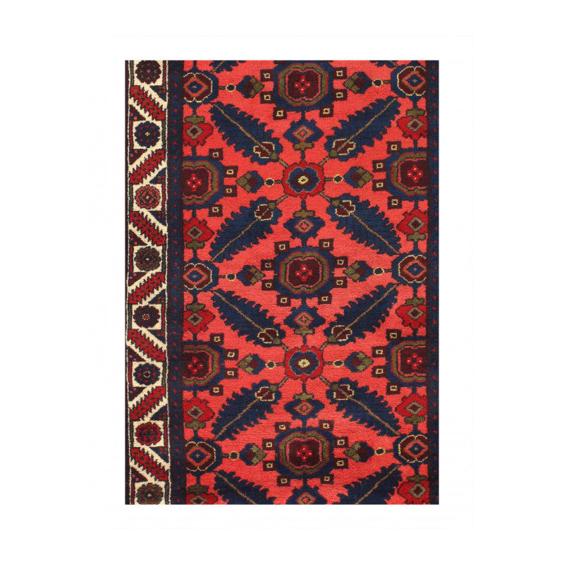 Fine Hand knotted Persian Lilian Runner 2'8'' X 25'6''