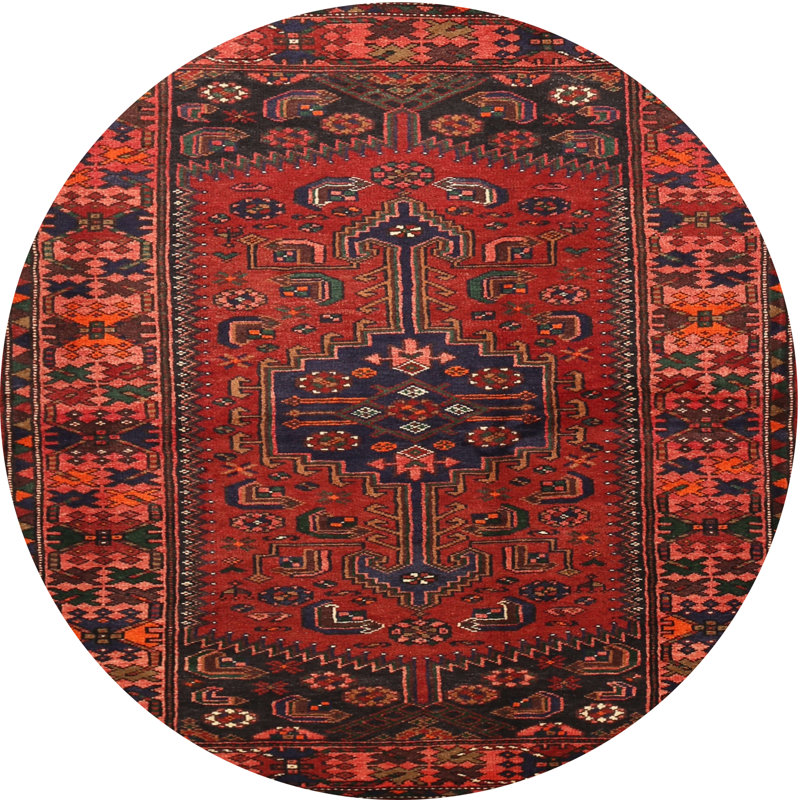 Oriental Indoor Rug, Round 4'