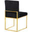 Chaise d'appoint rembourrée en velours Amberdawn-1602561295-1602561294