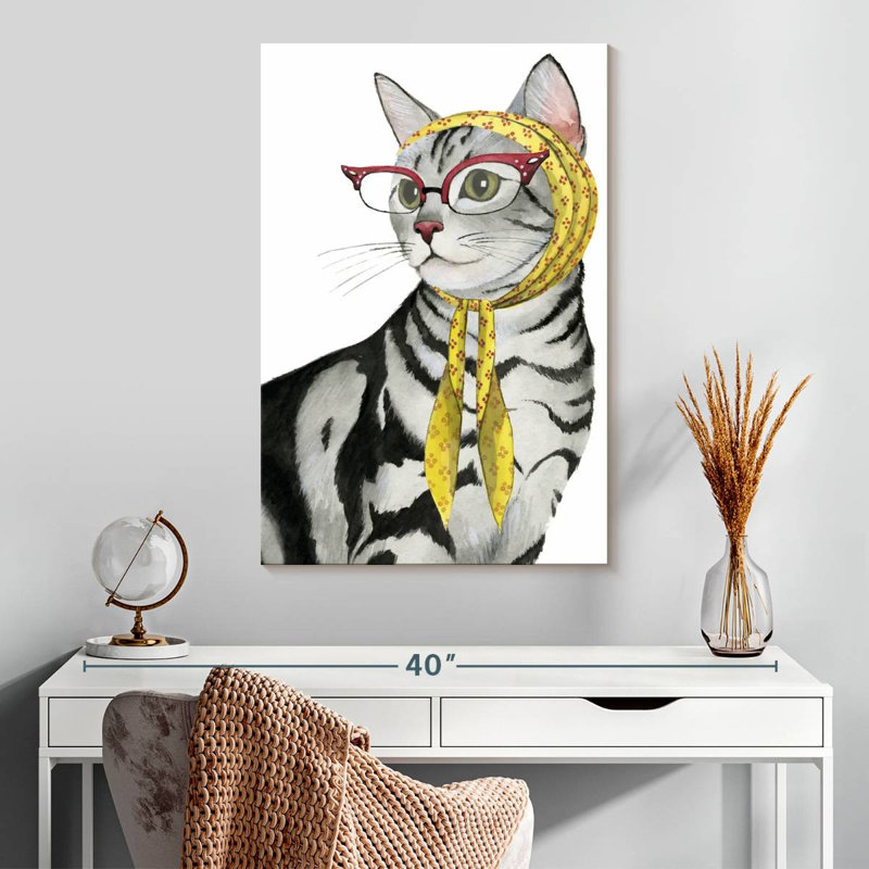 Brampt Cool Cat III, 30" H x 20" W