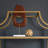 Bookcase, Brown Finish