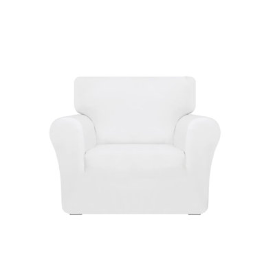 Polyester Box Cushion Sofa Slipcover