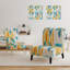 Fauteuil de chambre moderne rembourré en velours Brechta Vibrant Curve Design II-88109604