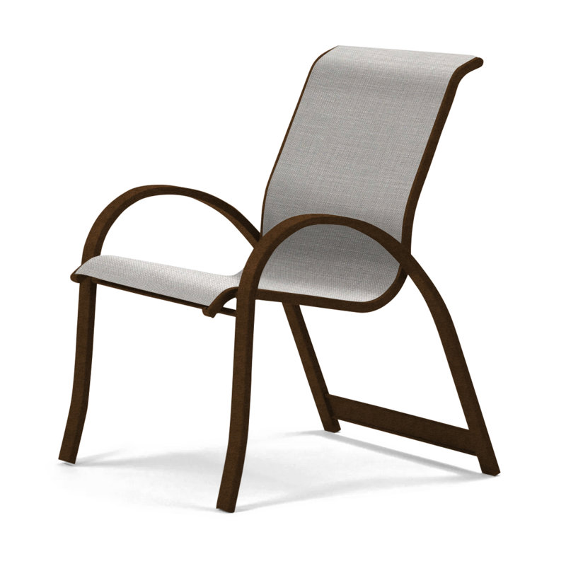 Fauteuil de salle à manger empilable Hiraku, Kona