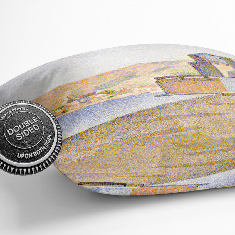 The Town Beach Scatter Cushion with Filling, 55cm H x 55cm W x 20cm D