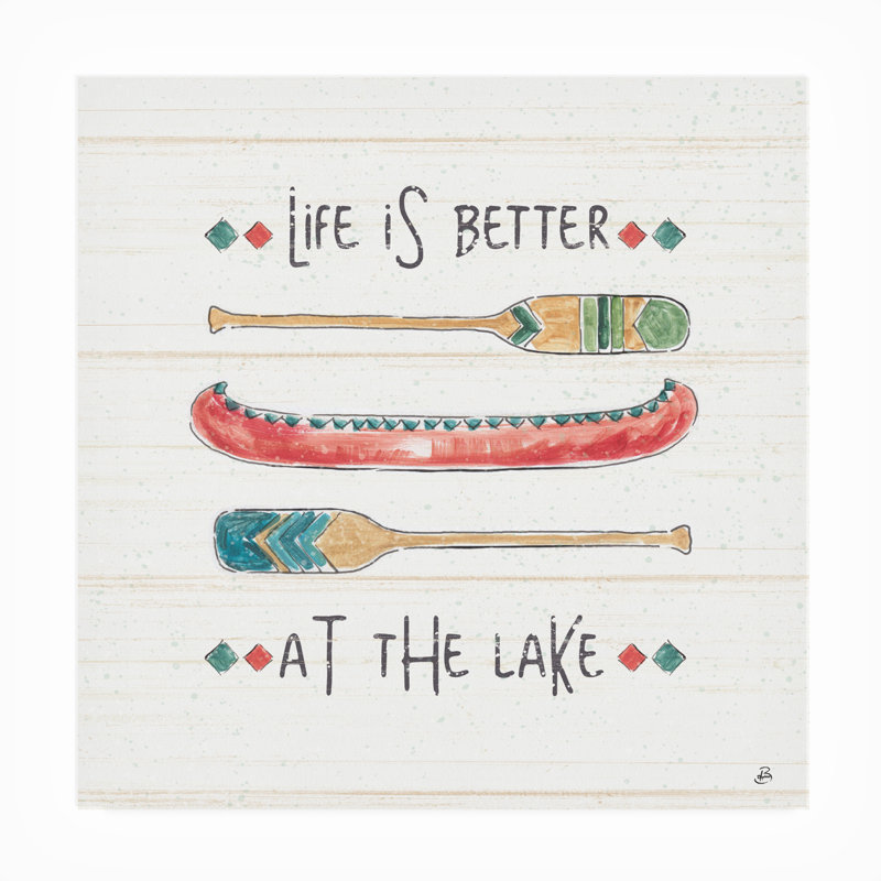 Maryevelyn Daphne Brissonnet, toile d'extérieur «Lake Moments V», H 24 po x l 24 po x P 1,5 po