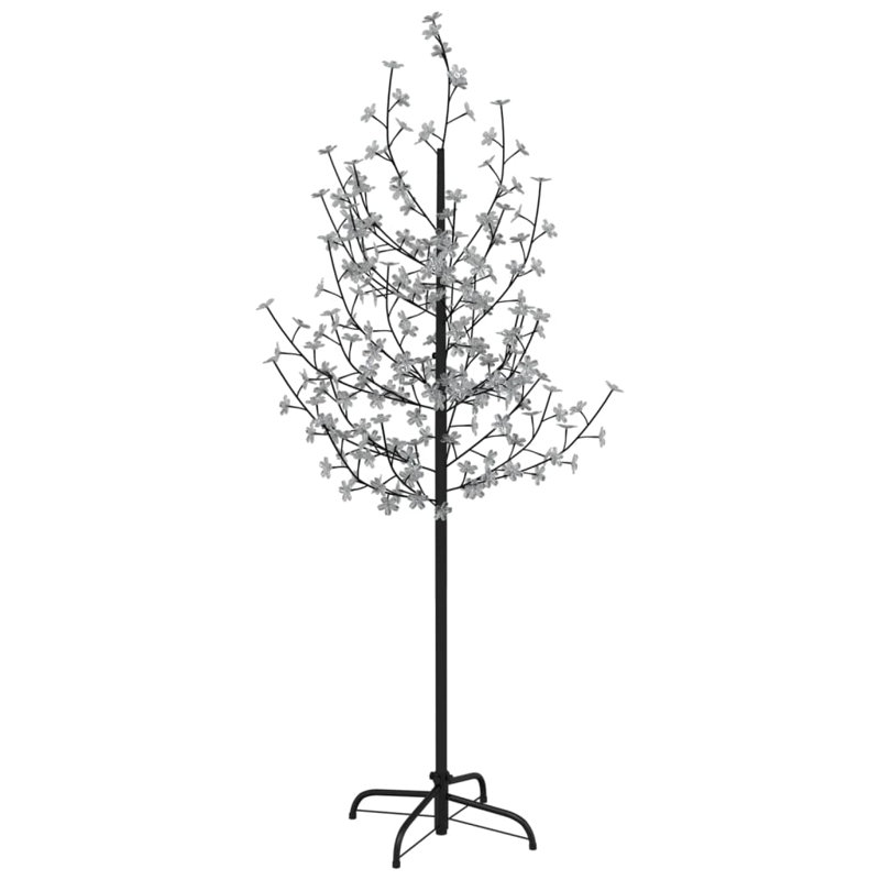Lighted Artificial Christmas Tree, 180cm H x 50cm W x 50cm D