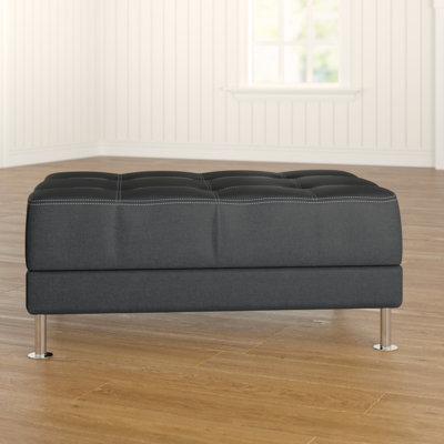Jaliyah 102cm Wide Rectangle Solid Colour Cocktail Ottoman