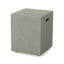 Support de réservoir de propane Modern Mgo - Table d'appoint en béton léger, sans assemblage