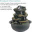 Kentlyn Outdoor Waterfall Fountain