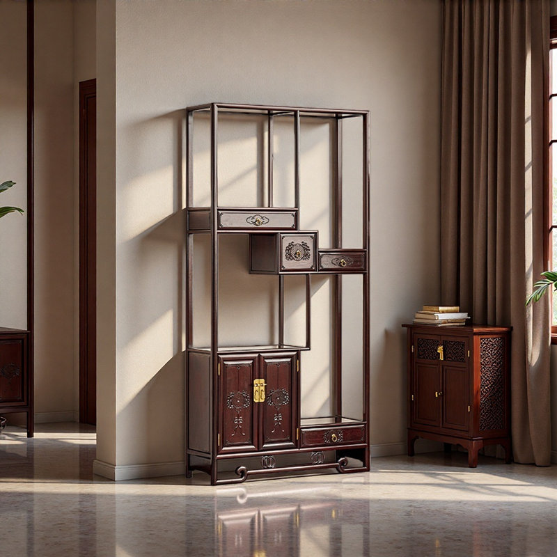 Nouvelle bibliothèque de style minimaliste chinois
