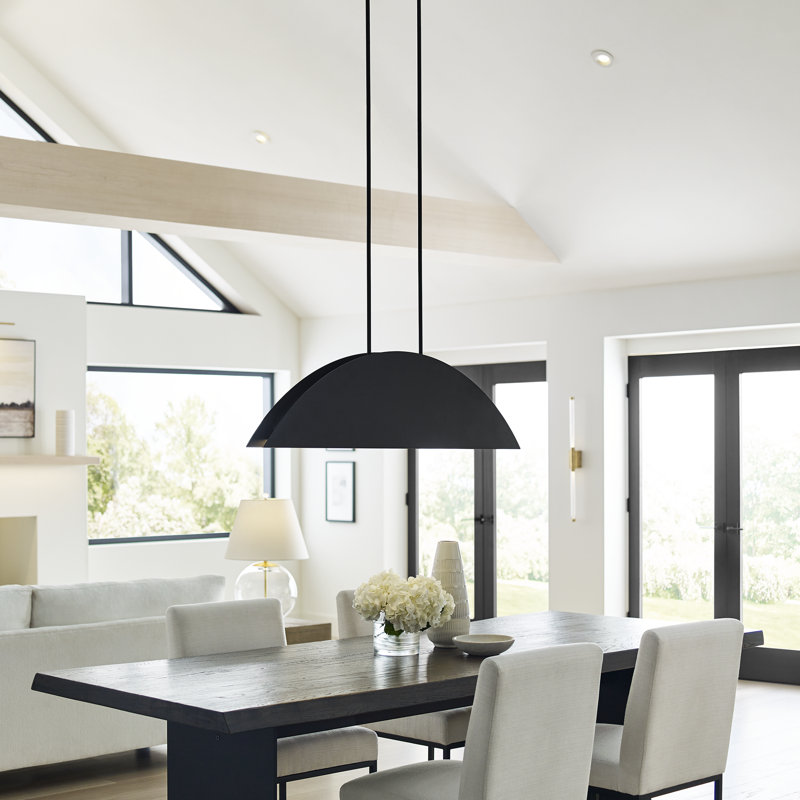 Bau 1 - Light LED Pendant, Nightshade Black